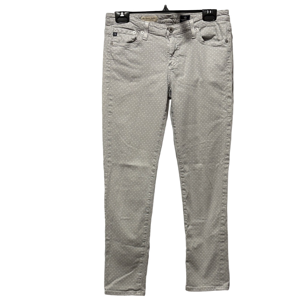 AG Adriano Goldschmied Gray Skinny Pants MM206